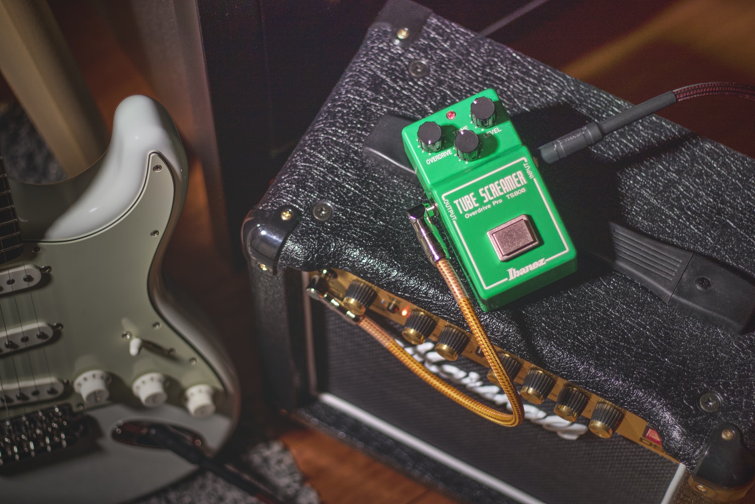 how to use a tube screamer as a boost